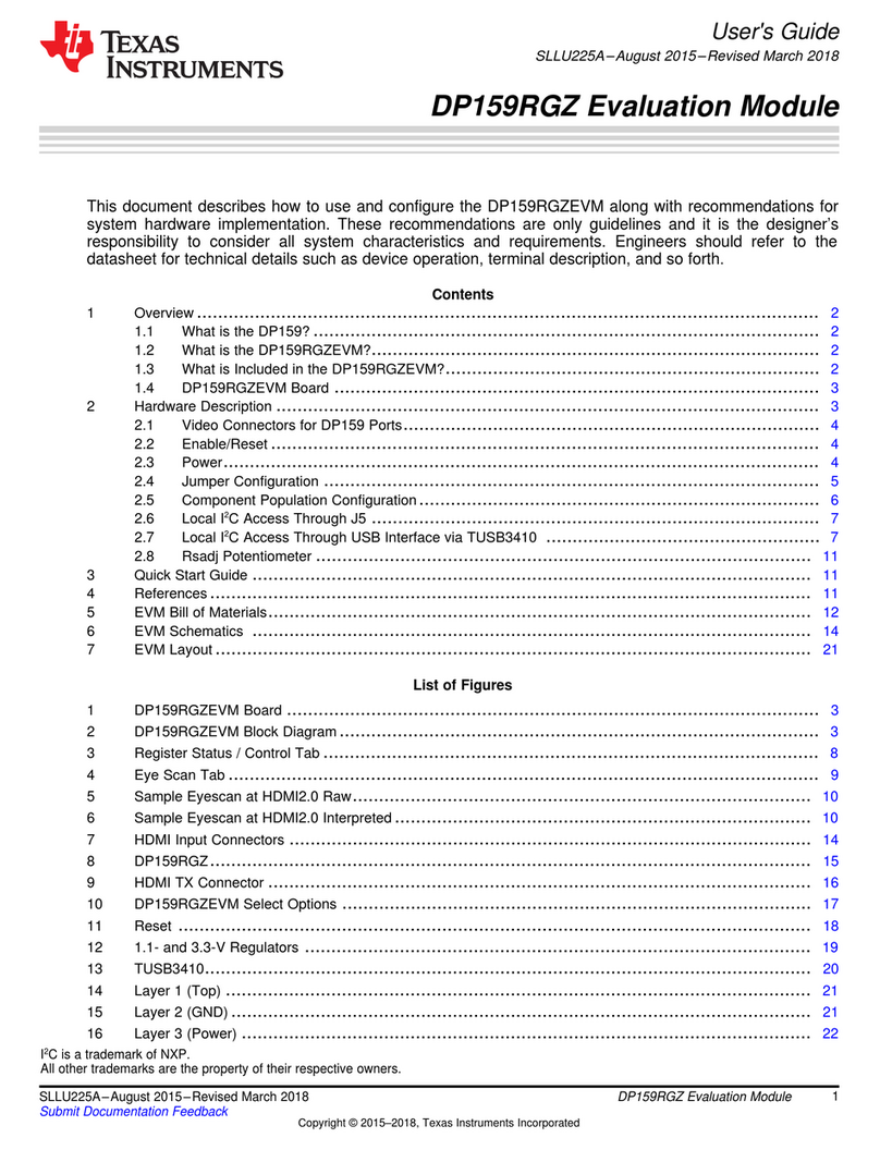 Texas Instruments DP159RGZ user guide