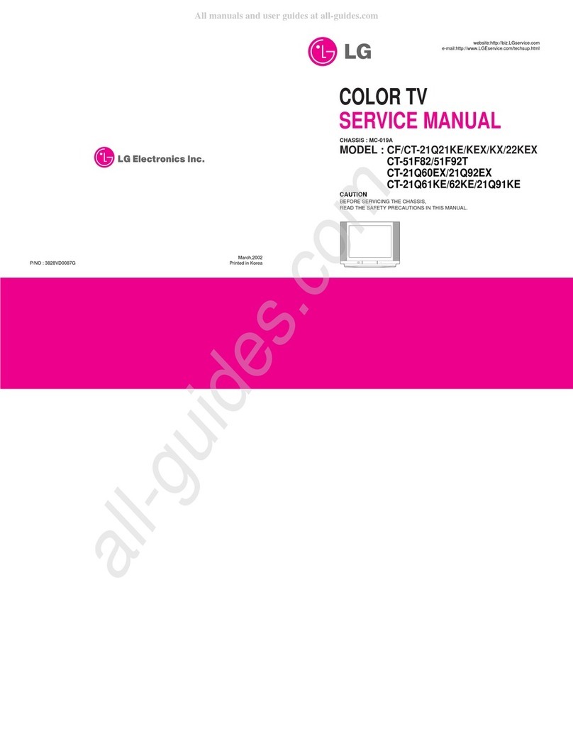 LG CF-21Q21KE Service manual