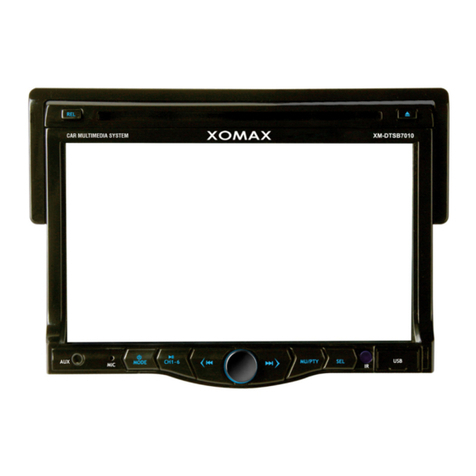 Xomax XM-DTSB7010 installation manual
