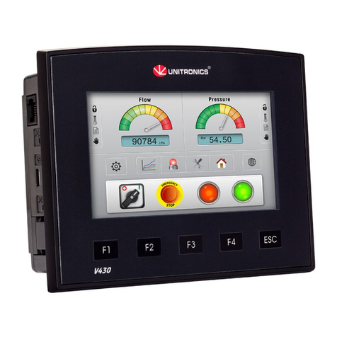 Unitronics Vision V130-TR34 User manual