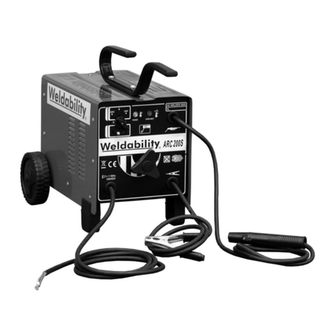Weldability ARC200S User manual