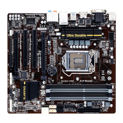 Gigabyte GA-B85M-D3H-A user manual