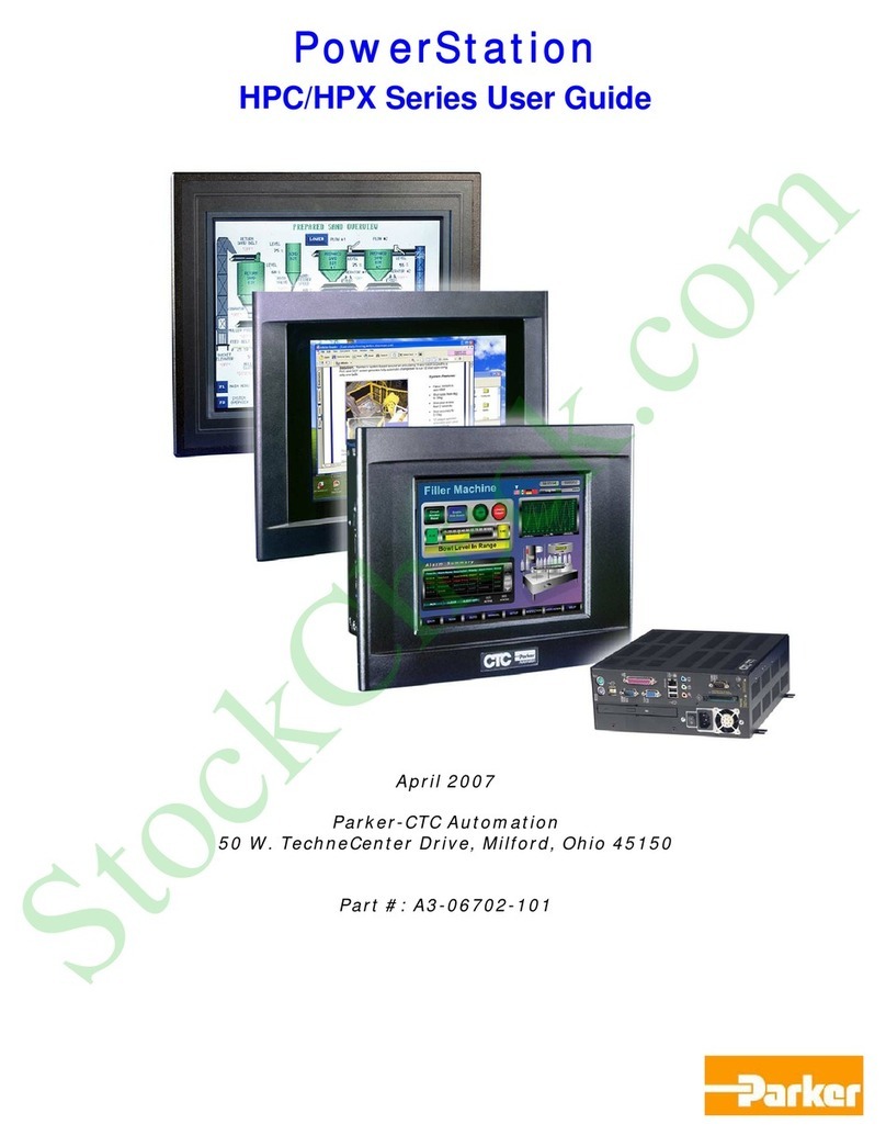 Parker PowerStation HPC Series User manual