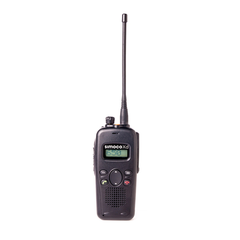 Simoco SDP650 User manual Simoco SDP650 User manual