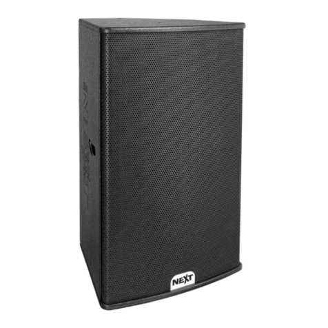 Next PROAUDIO HFA110 User manual