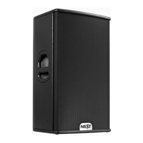 Next PROAUDIO HFA112 User manual