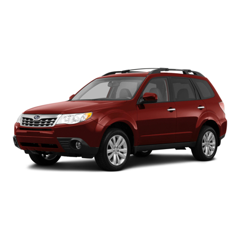 Subaru 2013 Forester owner's manual