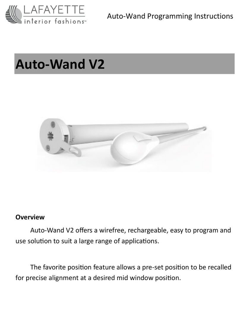 Lafayette Auto-Wand V2 Programming instructions