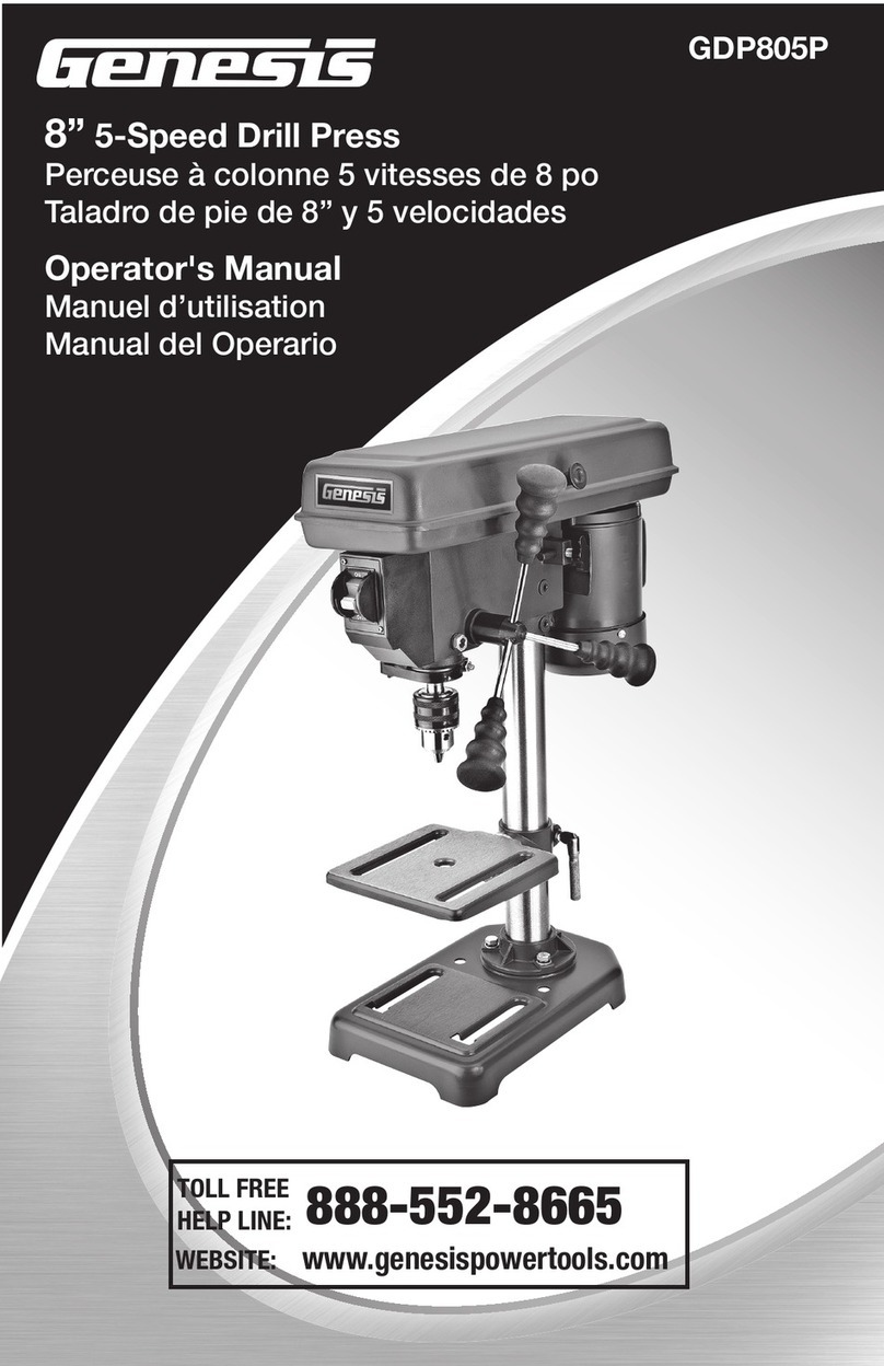 Genesis GDP805P User manual