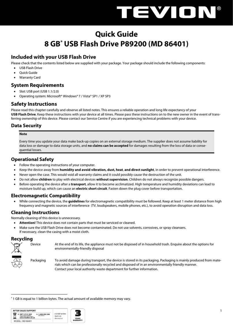 Tevion P89200 quick guide