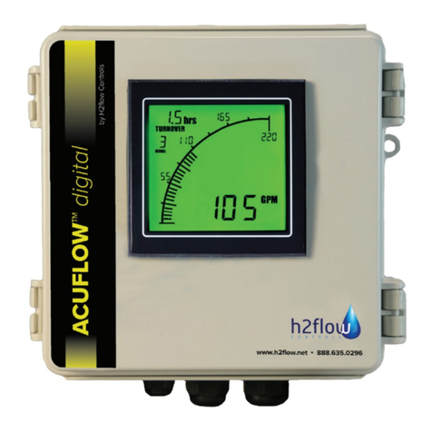 H2flow ACUFLOW operating manual