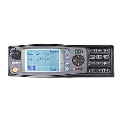 Simoco SDM630 User manual Simoco SDM630 User manual