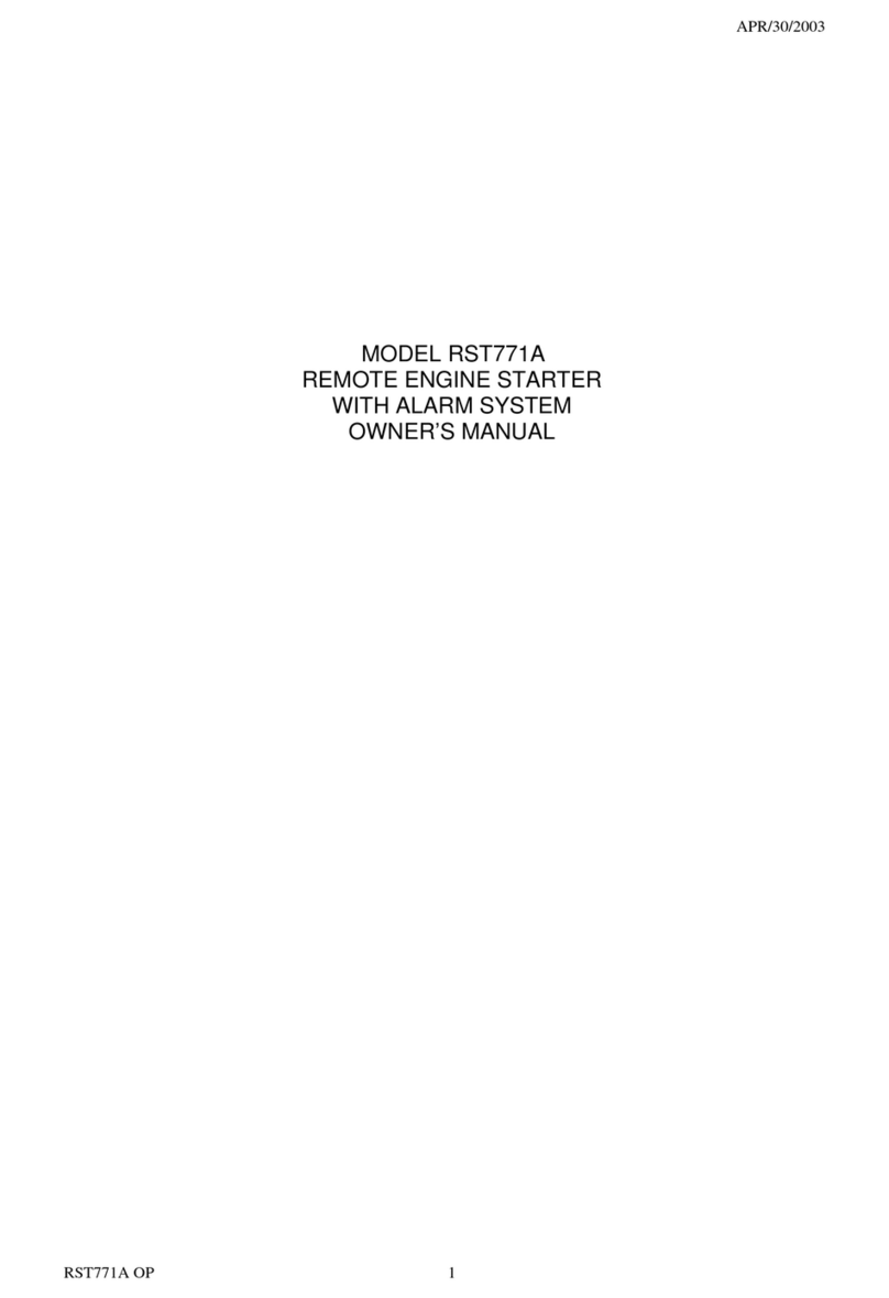 Commando RST771A owner's manual