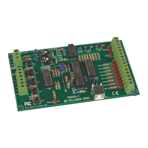 Velleman VM110 User manual