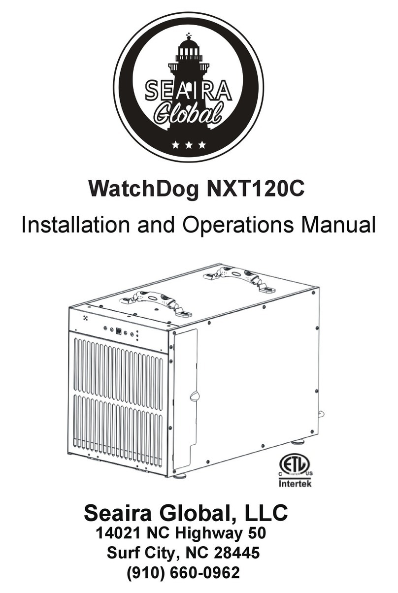 Seaira Global WatchDog NXT120C Installation and operation manual