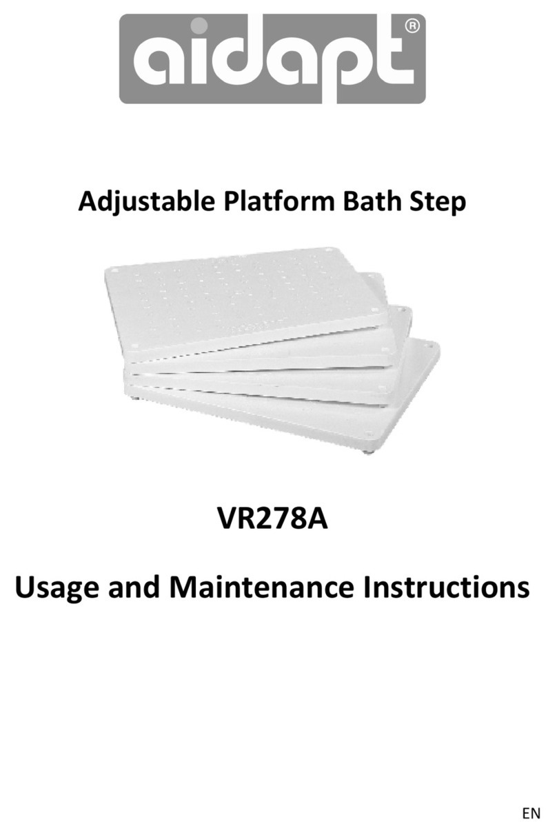 aidapt VR278A Programming manual
