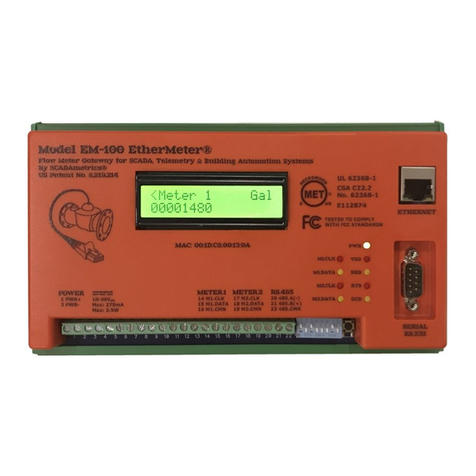 SCADAmetrics EtherMeter EM-100 Installation, operation and maintenance manual