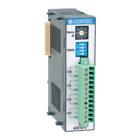 Contec ADI16-4(FIT)GY manual