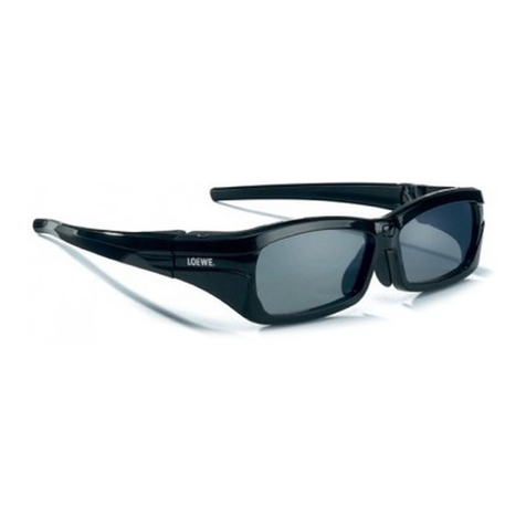 Loewe Active Glasses 3D Operation instructions
