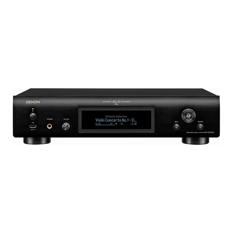Denon DNP-800NE owner's manual