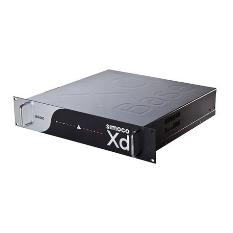 Simoco SDB680 User manual