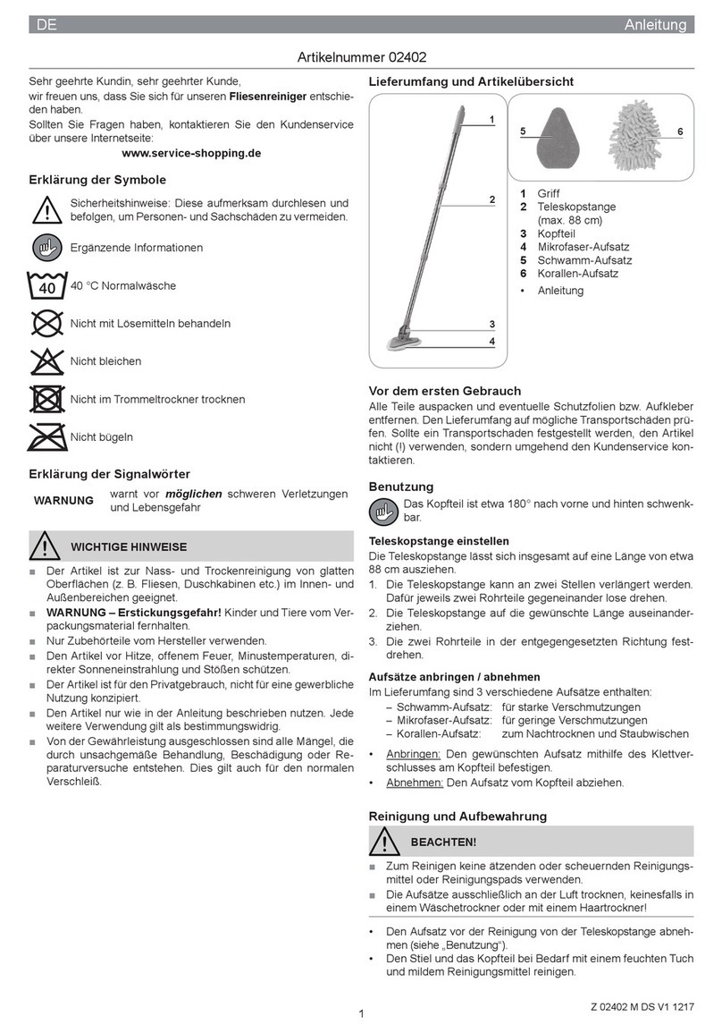 Cleanmaxx 02402 User manual