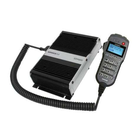 Simoco SDM600 Series user manual