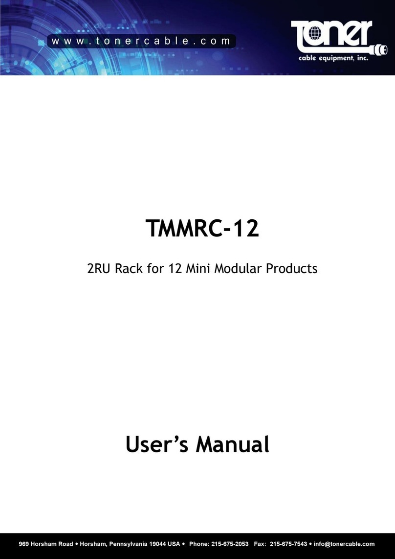 Toner TMMRC-12 user manual