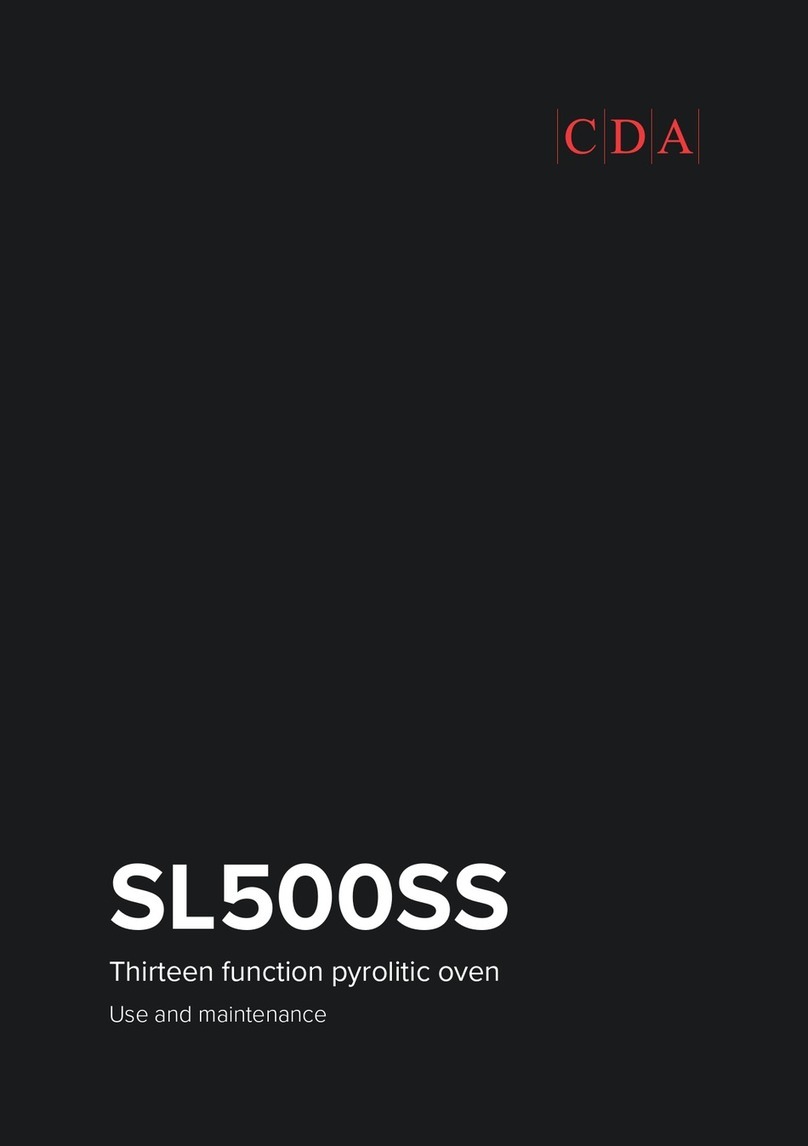 CDA SL500SS Use and maintenance