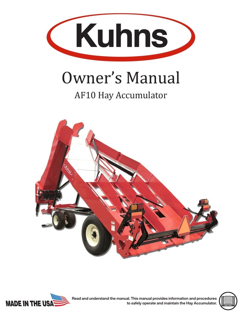 Kuhns mfg AF10 owner's manual