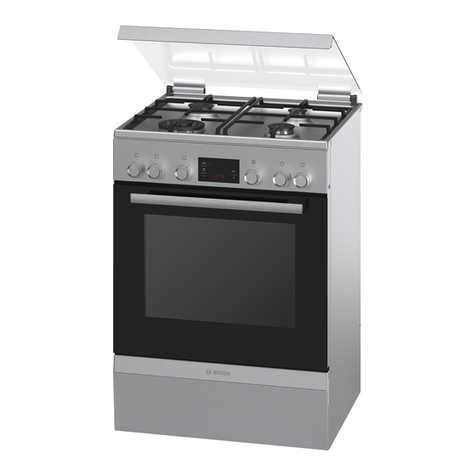 Bosch Fornuis HGD74W555N User manual