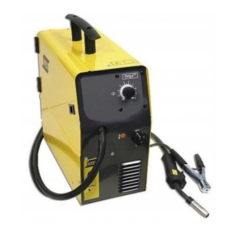 ESAB OrigoMag C140 User manual