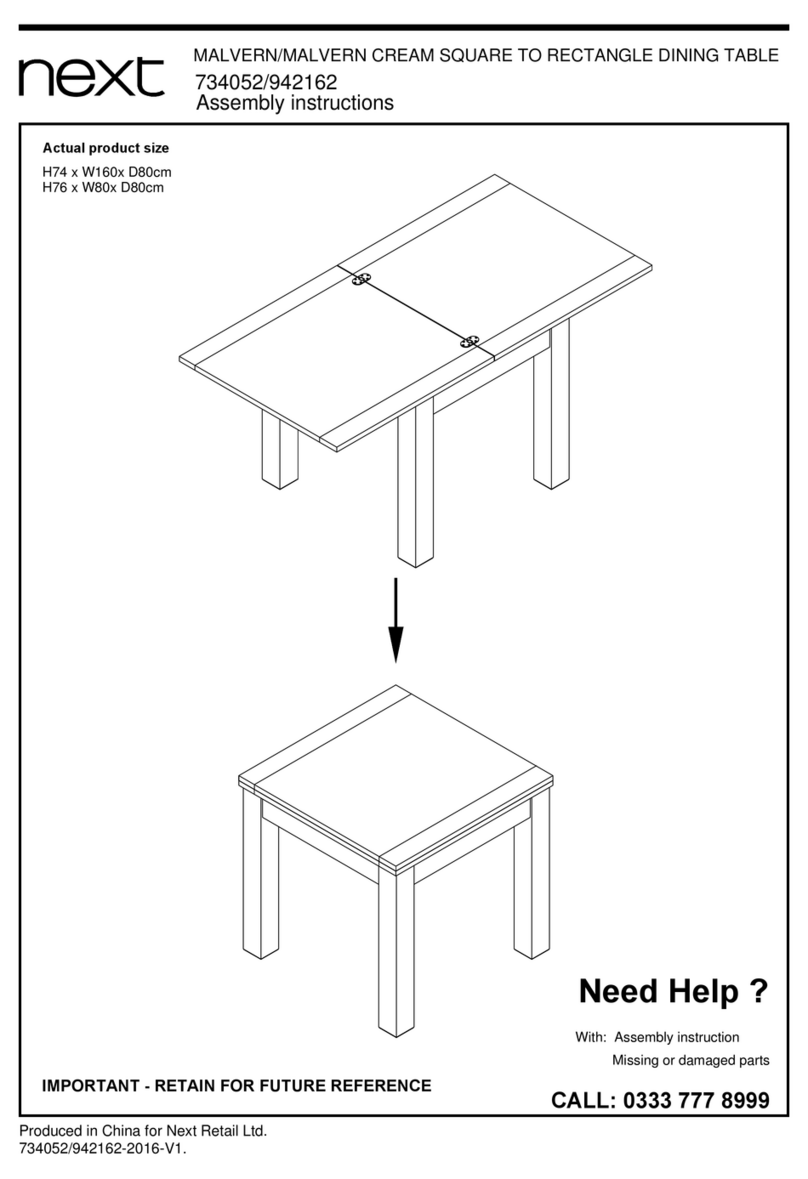 Next 734052 User manual