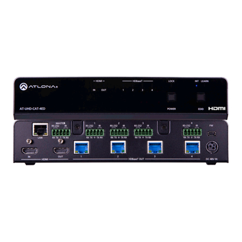 Panduit Atlona AT-UHD-CAT-4ED installation guide
