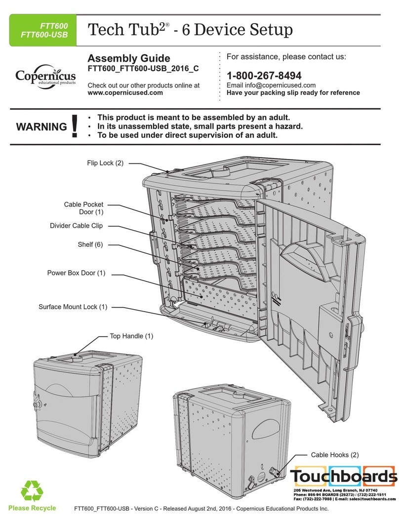 Copernicus Tech Tub2 FTT600 Assembly guide