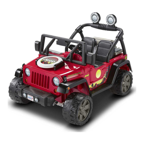Power Wheels GNH86 owner's manual