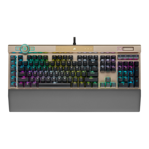 Corsair CUE K100 RGB User manual