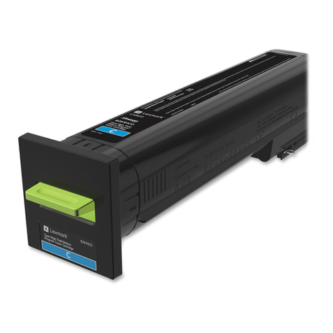 Lexmark CX82 Series quick start guide