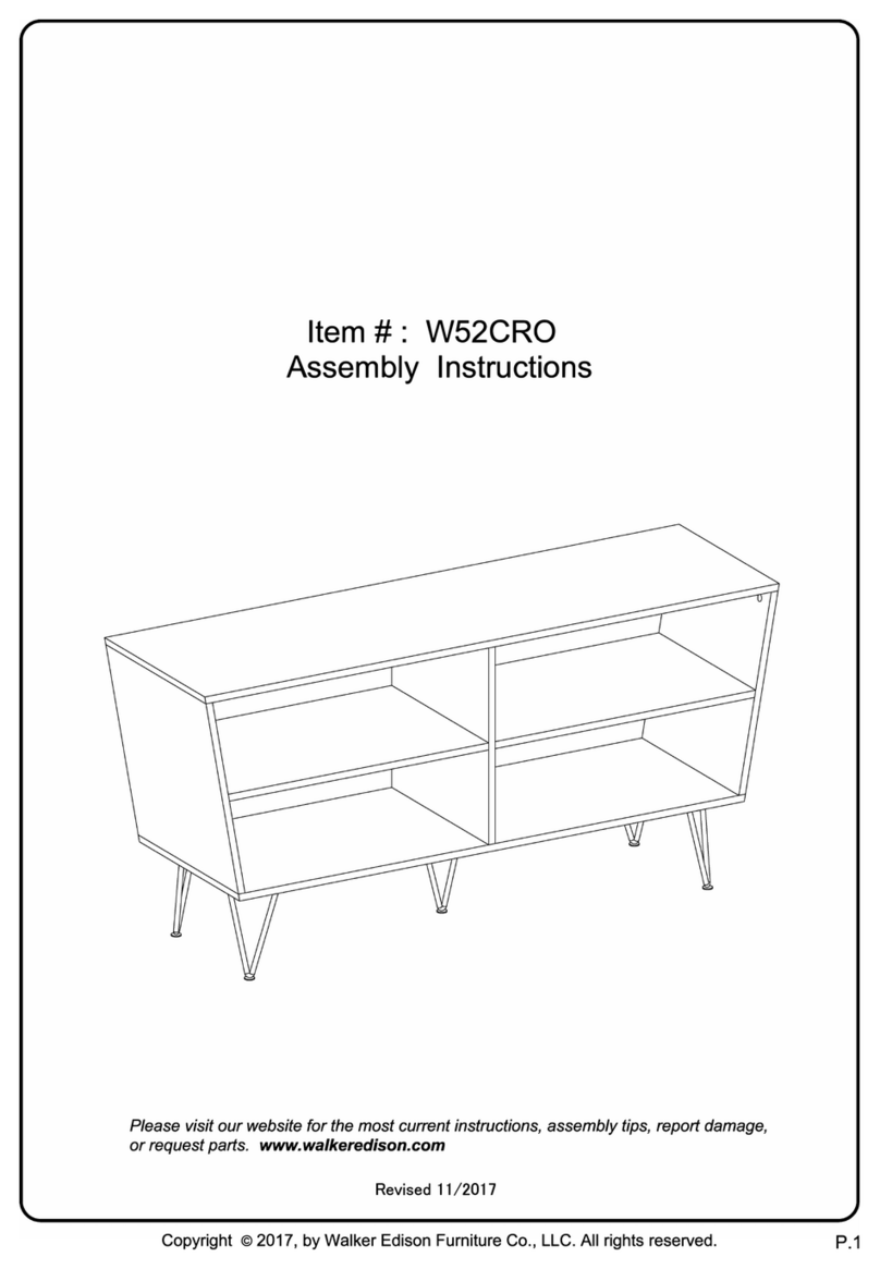 Walker Edison W52CRO User manual