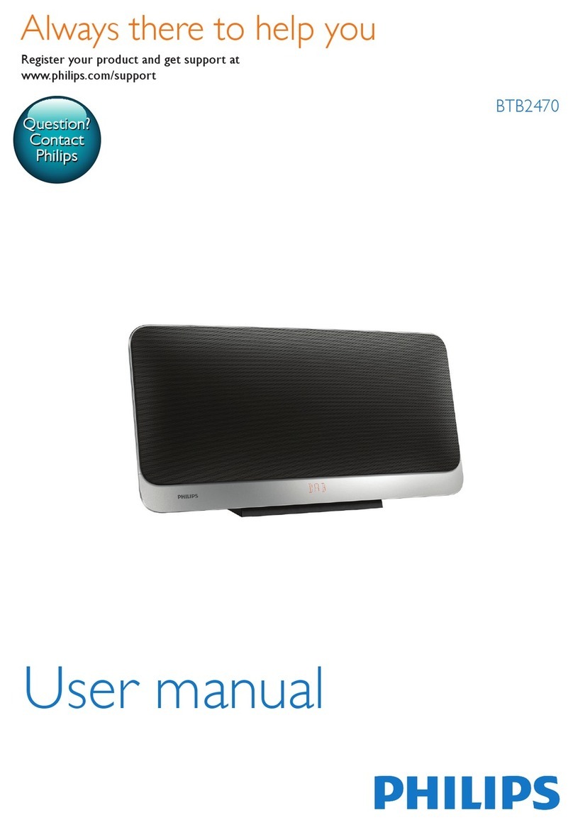 Philips BTB2470 User manual