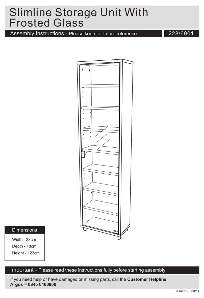 Argos 0845 6400800 Assembly instructions