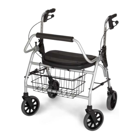 Tomtar Rollator XXL user manual