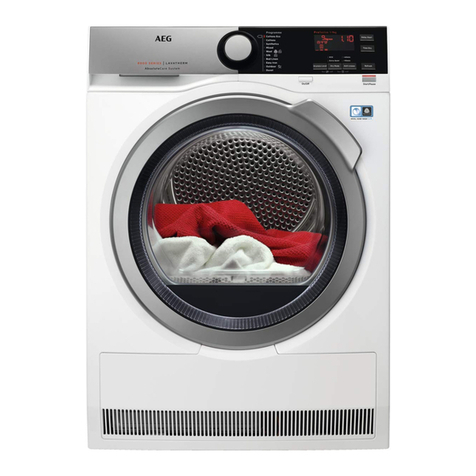 AEG LAVATHERM 8DEE945R User manual