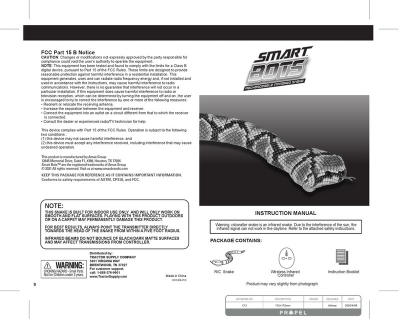 Propel Trampolines SMART BOTS User manual