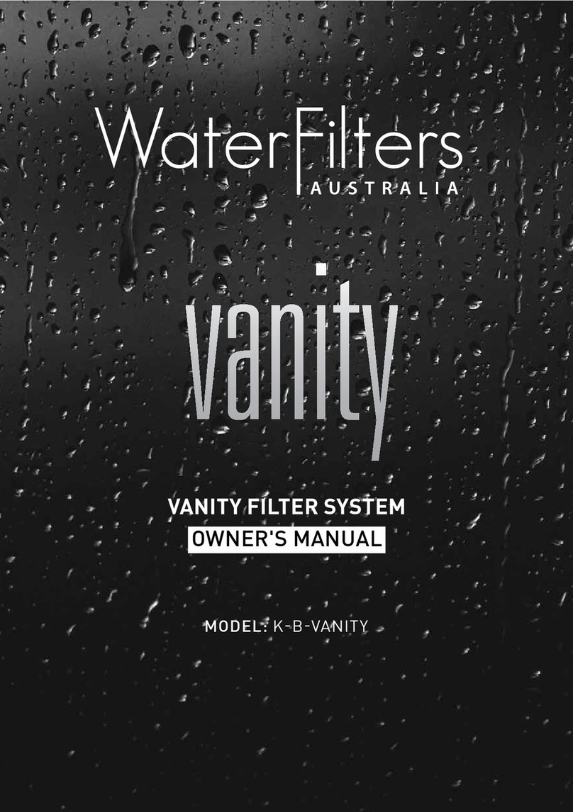 Water Filters Australia K-B-VANITY owner's manual