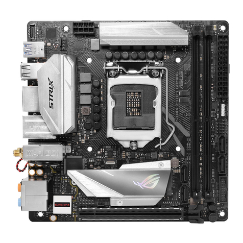 Asus ROG STRIX Z370-I GAMING User manual