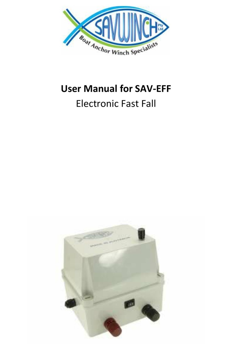 Savwinch SAV-EFF User manual