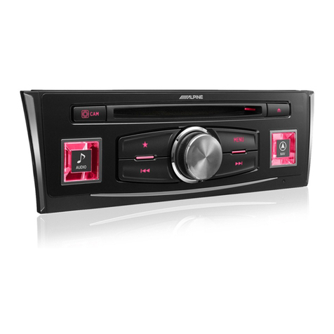 Alpine X703D-Q5 instruction manual