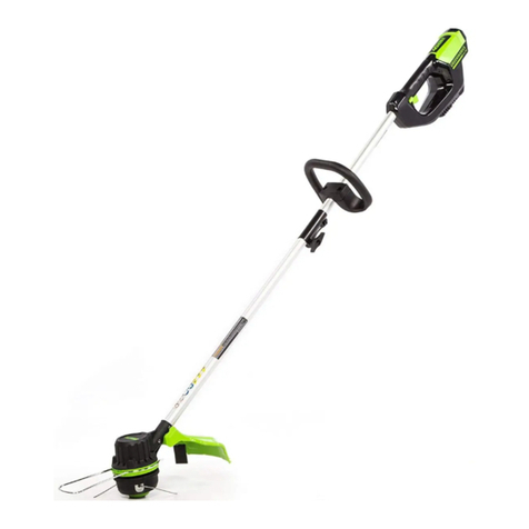 GreenWorks EITE ST-140-T owner's manual