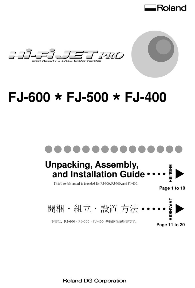 Roland FJ-400 User manual